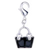 Women Handbag 925 Sterling Silver Clasp Charms
