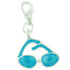 Sunglasses Blue Clasp Charm