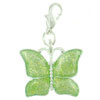 Green Butterfly Clasp Charm