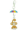 Monkey Umbrella Clasp Charm