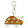 Ladybug Yellow Pendant Charms Clasp