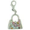 Rhinestone Purse Clasp Charm