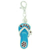 Blue Sandal Clasp Charm