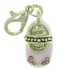 Pink Mary Jane Shoe Clasp Charm