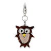 Cute Owl Sterling Silver Clasp Charm