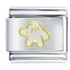 Mickey Glove Licensed Italian Charm