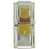 Winnie The Pooh  Double   Link  Licensed Italian Charm