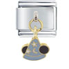 Mickey Mouse Sorcerer Hat Licensed Italian Charm