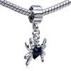 Turquoise Color Spider Dangle European Beads