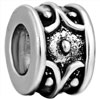 Symmetric Dotted Silver Plated Beads Charms Bracelets
