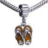Chic Sandal Dangle European Beads