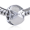 Cross Cletic Silver Plated European Beads