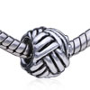 Yarn Silver Plated European Beads