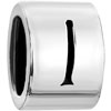  Letter  I Silver Plated European Beads