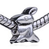 Rabbit Silver Plated European Beads