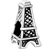 La Tour Eiffel Silver Plated European Beads