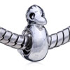 Duck Head Silver Plated European Beads