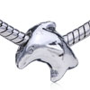 Mini Dolphin Silver Plated European Beads