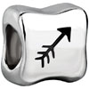 Zodiac Sagittarius Silver Plated Beads Charms Bracelets