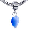 Blue  Murano  Dangle European  Beads 