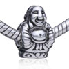 Detailed Hindu God Silver Plated European Beads