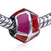 Pretty Pink &amp; Red Mixture European Beads
