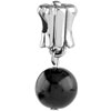 Black Faux Pearl Dangle European Beads