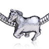 Running Horse Silver Plated European Beads DPC1054