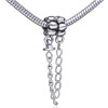Flower Link Dangle European Beads