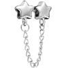 Star Head Link Dangle European Beads