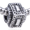 Exotic Mah Jong Table Silver Plated European Beads
