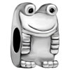 Pugster Cute Silver Tone Frog
