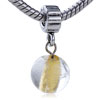 Golden Ball Dangle European Beads