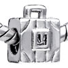 Briefcase Silver Plated European Beads