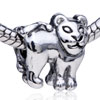 Wild Puma Silver Plated European Beads