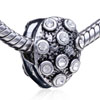Baguette Shaped  Strawberry  Silver Plated Crystal European  ... 