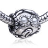 Round Shaped Surprise Expression Crystal European Beads