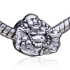 The God Of Wealth Silver Plated European Beads