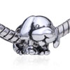 Little Doggie Silver Plated European Beads