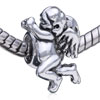 Flying Angel Silver Plated European Beads