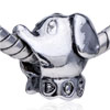 Kiddy Elephant Silver Plated European Beads