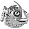 Fish Nemo Silver Plated European Beads