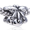 Lifelike Claw Silver Plated European Beads