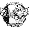 Round Shaped Delicate Crystal European Beads