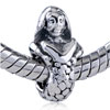 Mermaid Silver Plated European Beads