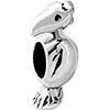 Witty Parrot Silver Plated Beads Charms Bracelets