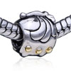 Fish Two Tone Plated European Beads
