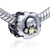 Octopus Baby Two Tone Plated European Beads