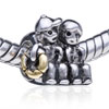 Sea Lover Two Tone Plated European Beads