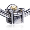 Cosy Heart Sofa Two Tone Plated European Beads